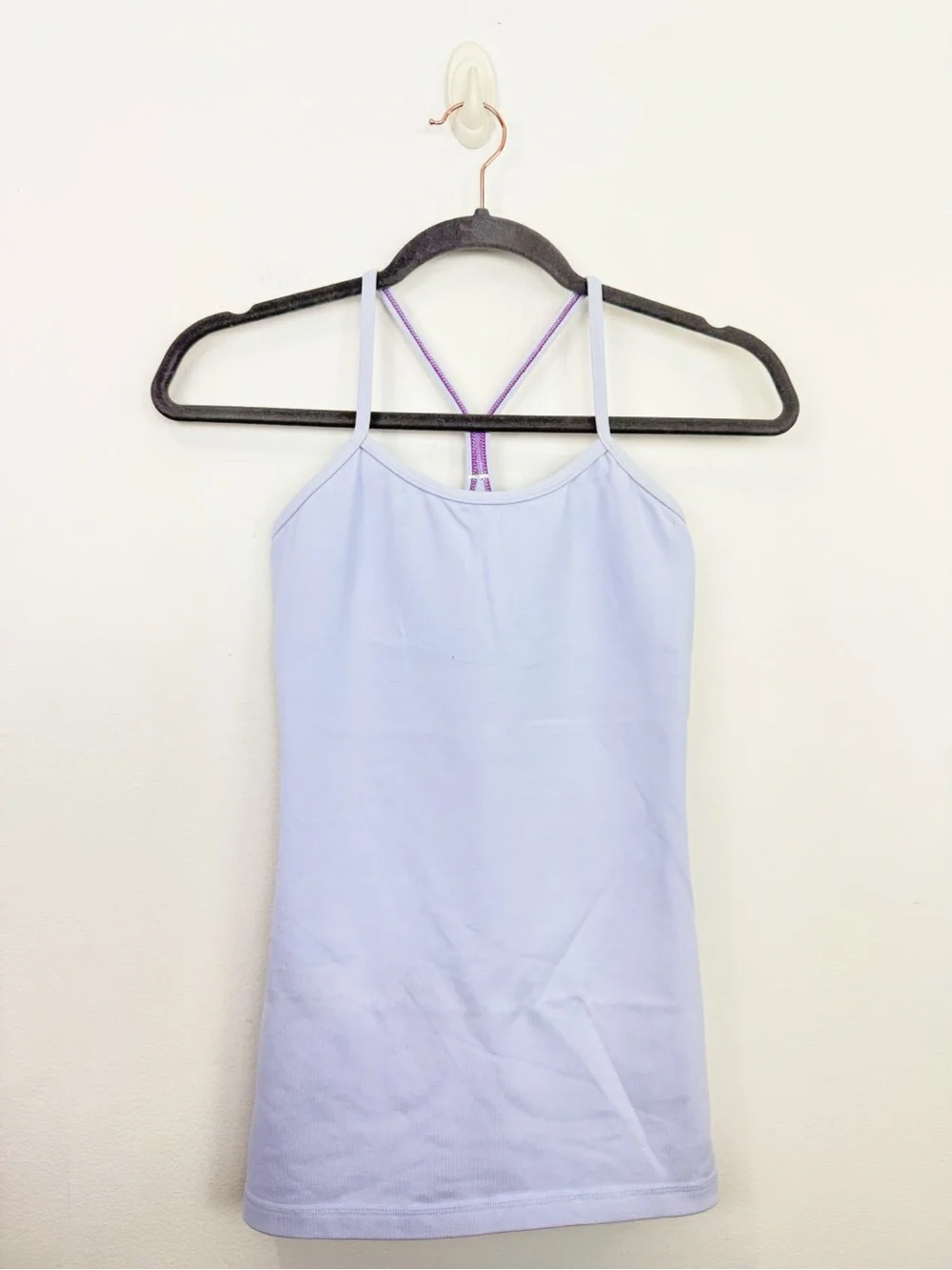 Lululemon Power Y Tank Top Lavender Size 4